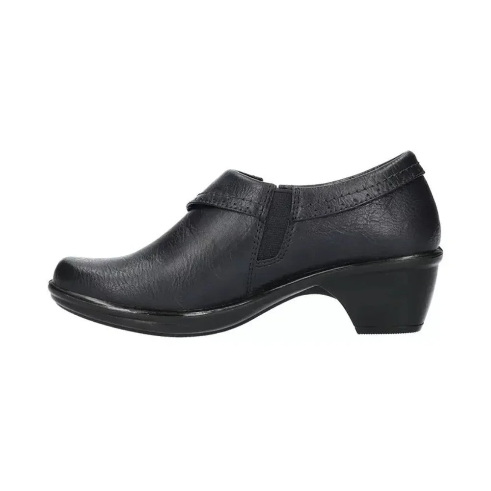 Easy Street Darcy Shooties 7W Navy Block Heel MSRP $89